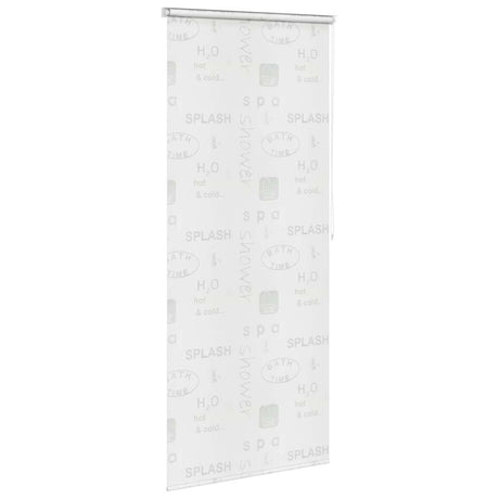 Vidaxl Roller Blind für Dusche 80x240 cm Spritzer