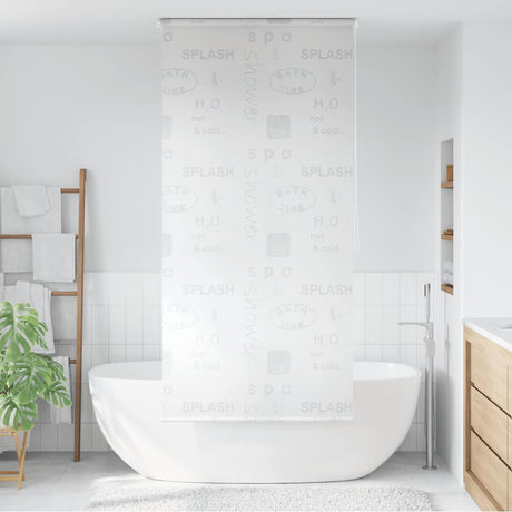 Vidaxl Roller Blind für Dusche 80x240 cm Spritzer
