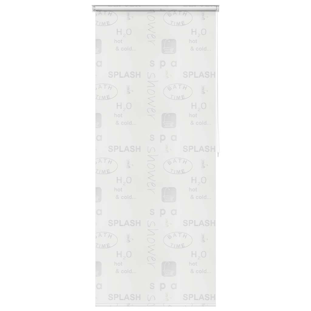 Vidaxl Roller Blind für Dusche 100x240 cm Spritzer