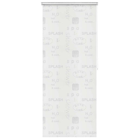 Vidaxl Roller Blind für Dusche 100x240 cm Spritzer