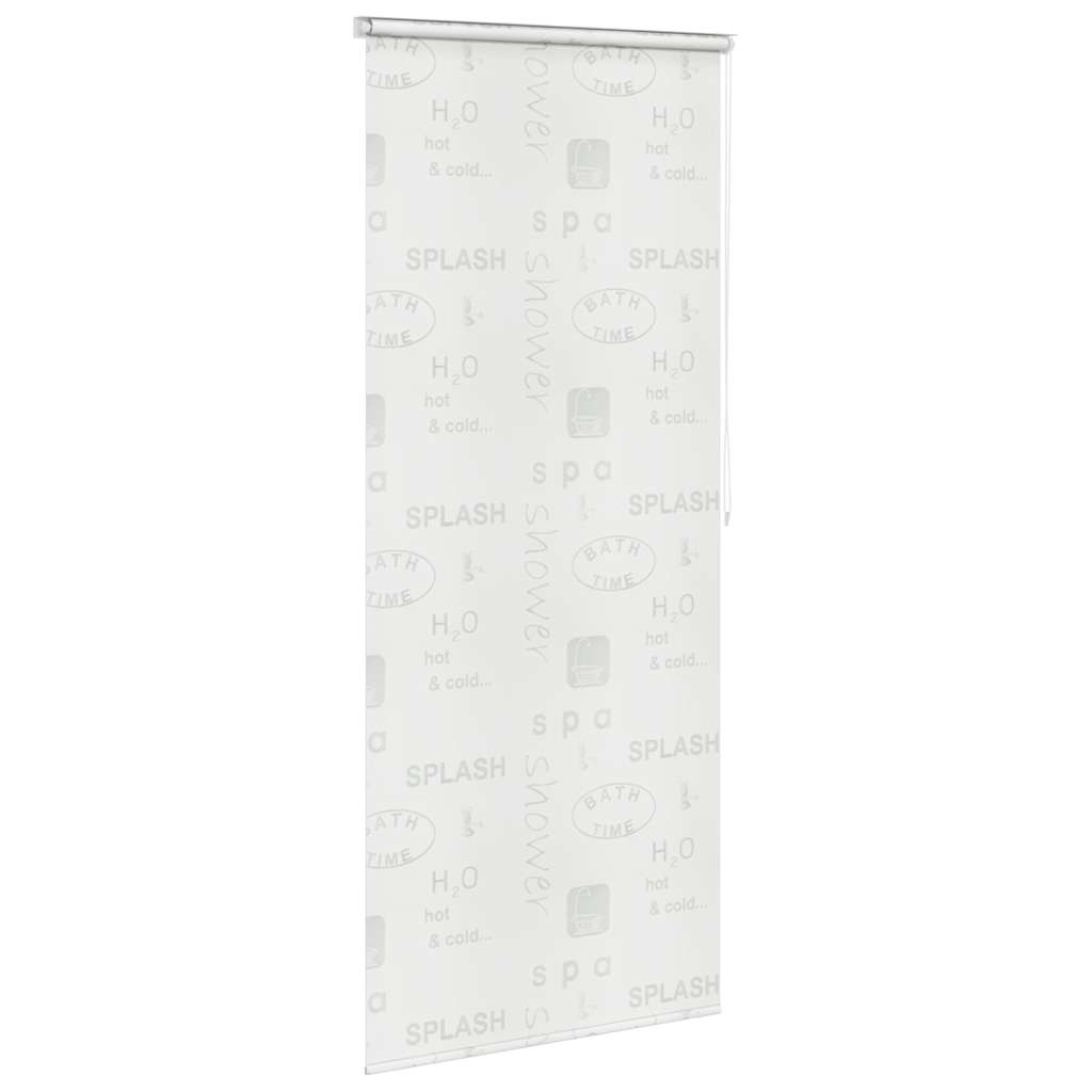 Vidaxl Roller Blind für Dusche 100x240 cm Spritzer