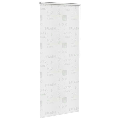 Vidaxl Roller Blind für Dusche 100x240 cm Spritzer