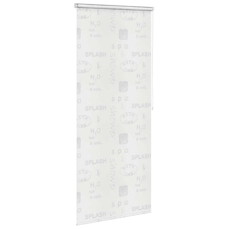 Vidaxl Roller Blind für Dusche 120x240 cm Spritzer