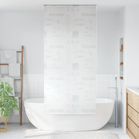 Vidaxl Roller Blind für Dusche 120x240 cm Spritzer