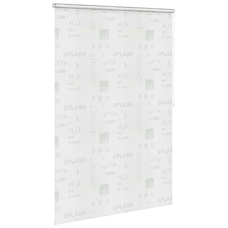 Vidaxl Roller Blind für Dusche 140x240 cm Spritzer