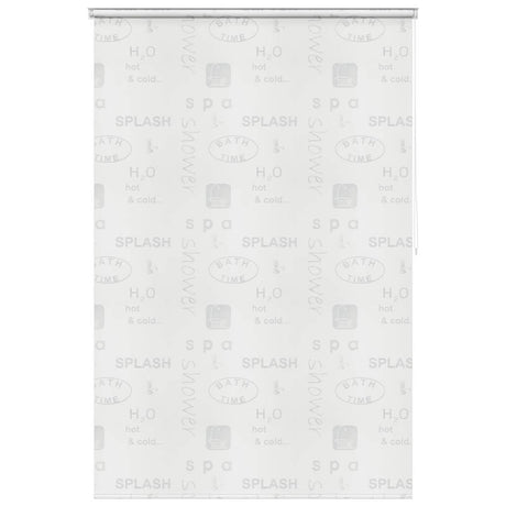 Vidaxl Roller Blind für Dusche 160x240 cm Spritzer