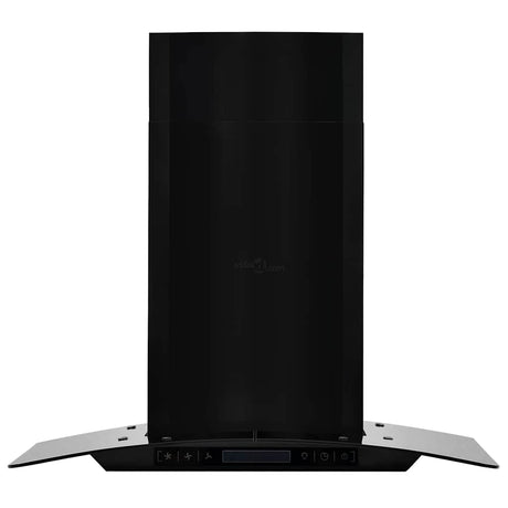 Vidaxl Wandextraktionshaube 756 m³ U 60 cm Edelstahl schwarz