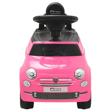 VidaXL Laufauto Fiat 500 rosa