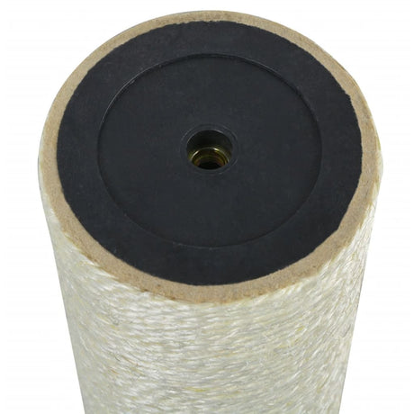 Vidaxl -Katzenkratzer nach 8x15 cm 8 mm Beige