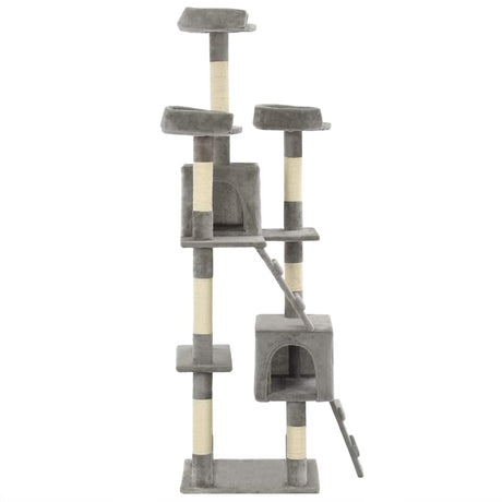 Vidaxl Cat Scraping Post mit Sisal -Kratzern 170 cm Grau