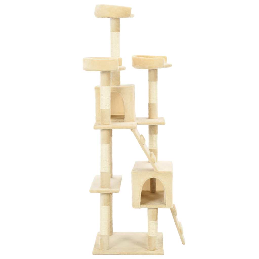 Vidaxl Cat Scraping Post mit Sisal -Kratzern 170 cm Beige