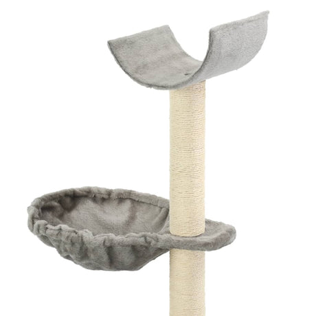 Vidaxl Cat Scraping Post mit Sisal -Kratzern 105 cm Grau