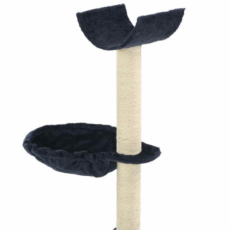 Vidaxl Cat Scraping Post mit Sisal -Kratzern 105 cm blau