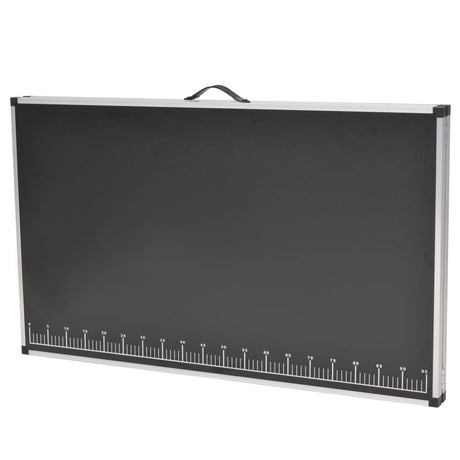 Vidaxl behangtafel inklapbaar 200x60x78 cm mdf en aluminium