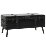 Vidaxl salontafel 102x51x48 cm mdf en staal