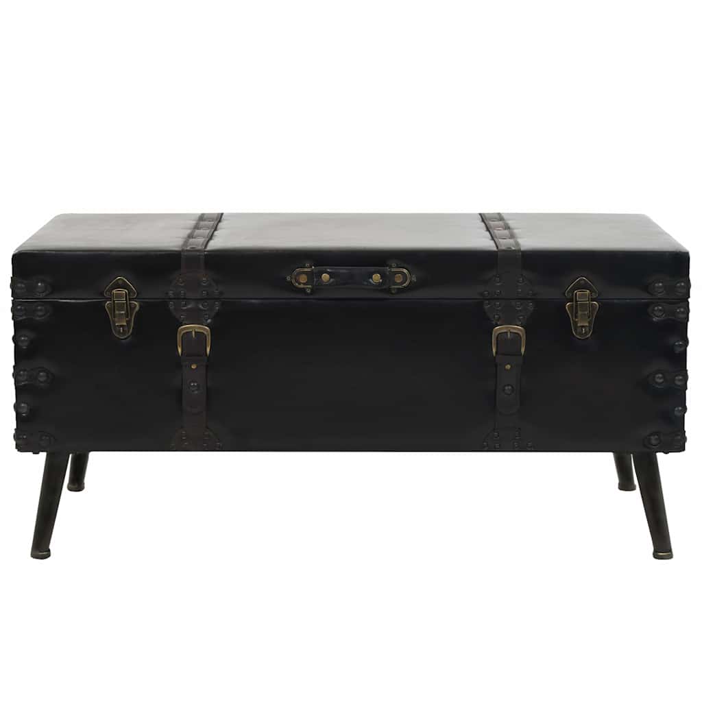 Vidaxl salontafel 102x51x48 cm mdf en staal