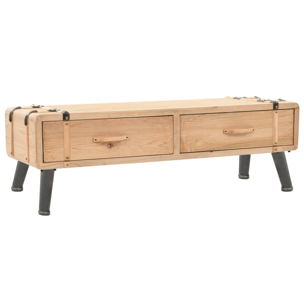 Vidaxl tv-meubel 120x33x35 cm massief vurenhout