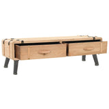Vidaxl tv-meubel 120x33x35 cm massief vurenhout