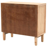 Vidaxl ladekast 80x36x75 cm massief vurenhout