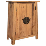 Vidaxl badkamerkastje 59x32x80 cm massief grenenhout