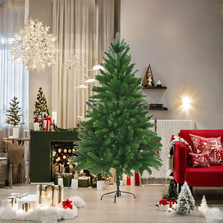 Vidaxx künstlicher Weihnachtsbaum mit naturgetreuen Nadeln 180 cm grün