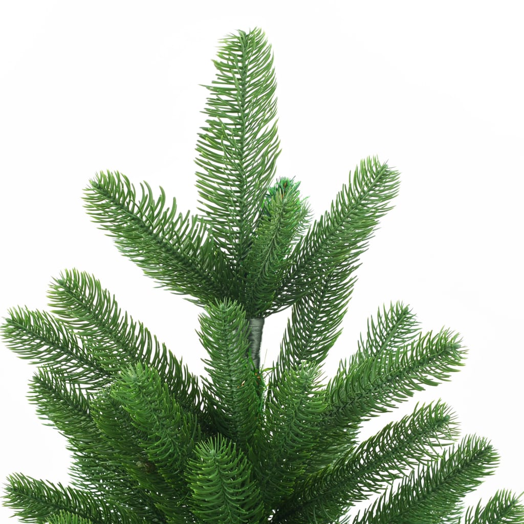 Vidaxl Kunstkerstboom mit lebensechten Nadeln 210 cm Grün