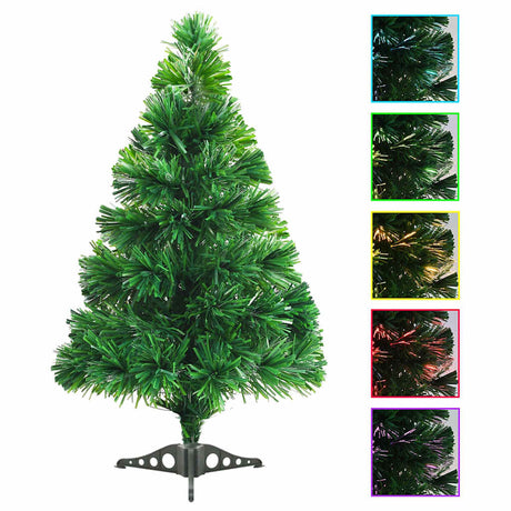 VidaXL künstlicher Weihnachtsbaum 64 cm Fiberglas grün