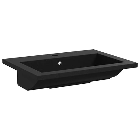 Vidaxl Washbeer 600x450x120 mm Granit schwarz