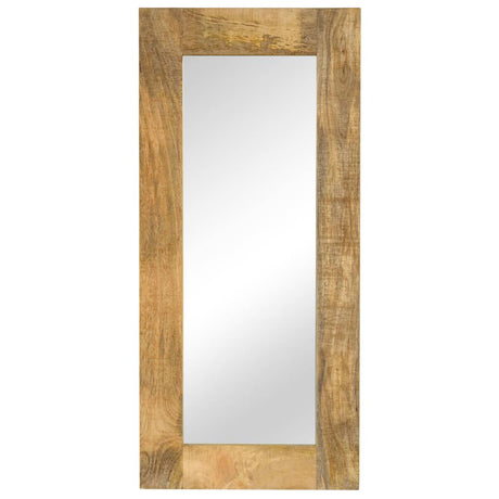 Vidaxl Mirror 50x110 cm Festes Mangoholz
