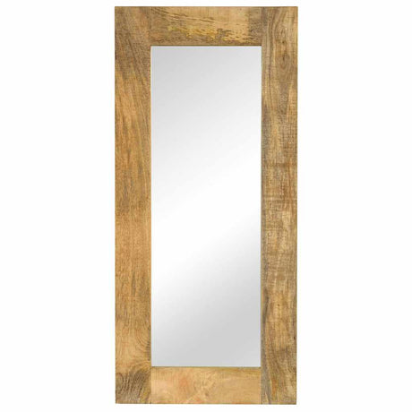 Vidaxl Mirror 50x110 cm Festes Mangoholz