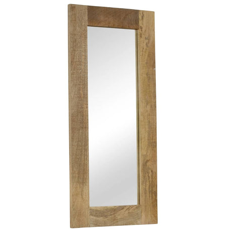 Vidaxl Mirror 50x110 cm Festes Mangoholz