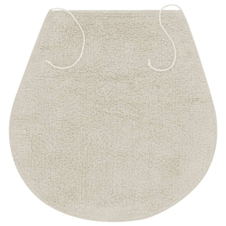Vidaxl Bademattierungs-Set Fabric Weiß 3-Stück