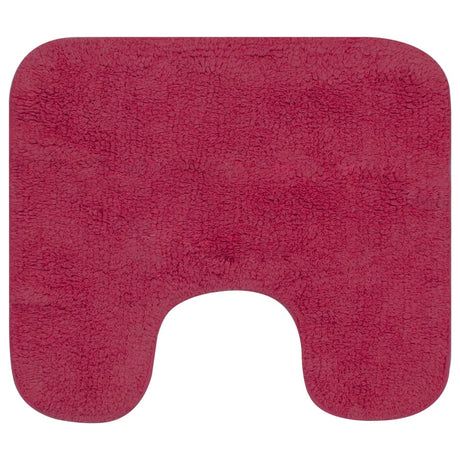 Vidaxl Bademattierung Set Fabric Fuchsia 3-Stück