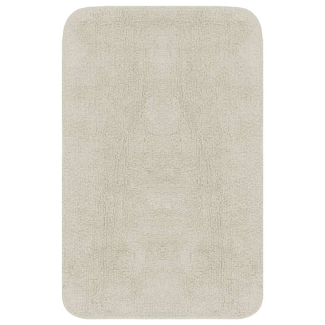Vidaxl Bademattierungs-Set Fabric Weiß 2-Teile
