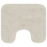 Vidaxl Bademattierungs-Set Fabric Weiß 2-Teile