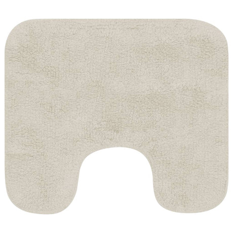 Vidaxl Bademattierungs-Set Fabric Weiß 2-Teile