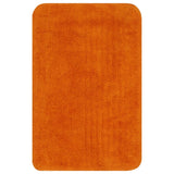 Vidaxl Bademattierungs-Set Fabric Orange 2-Teile