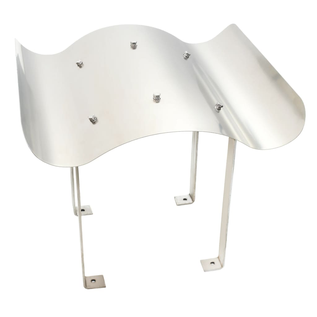 Vidaxl Chimney Cap Edelstahl 50 x 50 x 37 cm