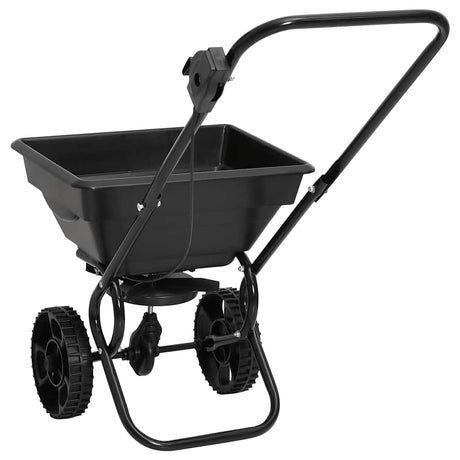 Vidaxx Streuwagen Schiebemodell 15 l 80x46x75 cm PVC und Stahl