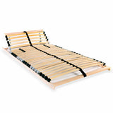 Vidaxl lattenbodem met 28 latten 7 zones 90x200 cm
