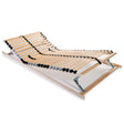 Vidaxl lattenbodem met 28 latten 7 zones 70x200 cm