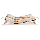 Vidaxl lattenbodem met 28 latten 7 zones 80x200 cm