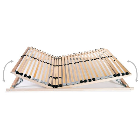Vidaxl lattenbodem met 28 latten 7 zones 140x200 cm