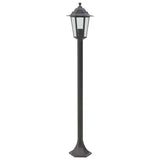 Vidaxl -Pfahlbeleuchtung für Garten E27 110 cm Aluminium Bronze 6 Stcs