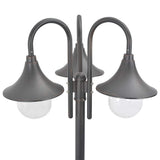 Vidaxl Pale Lighting Garden E27 220 cm Aluminium Bronze 3-Stück