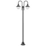 Vidaxl Pale Lighting Garden E27 220 cm Aluminium Bronze 2-Stück