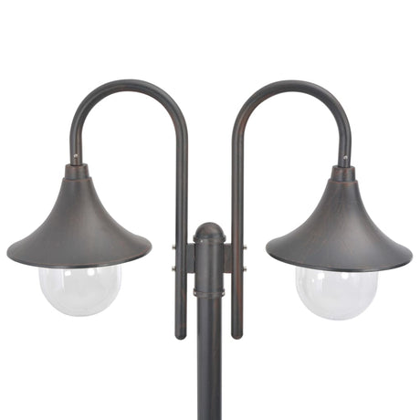 Vidaxl Pale Lighting Garden E27 220 cm Aluminium Bronze 2-Stück