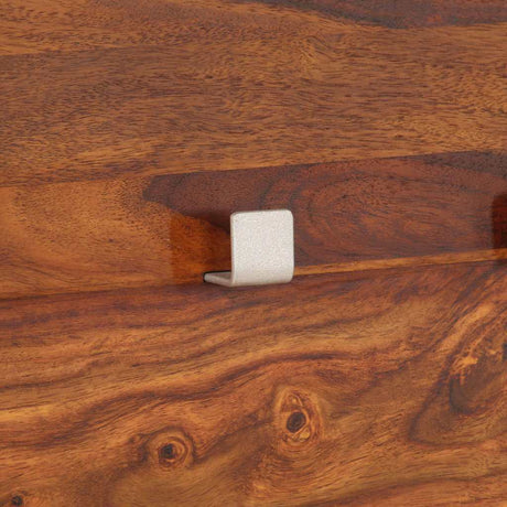 Vidaxx Garderobenständer 118x40 cm aus massivem Akazienholz