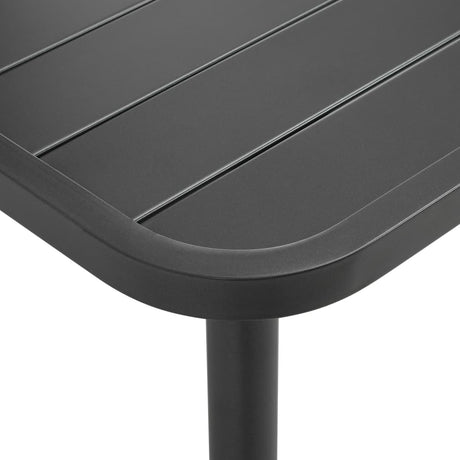 Vidaxl tuintafel 150x90x72 cm staal donkergrijs