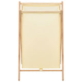 VIDAXL -Waschkorb 42x41x64 cm Zedernholz und Staub Beige